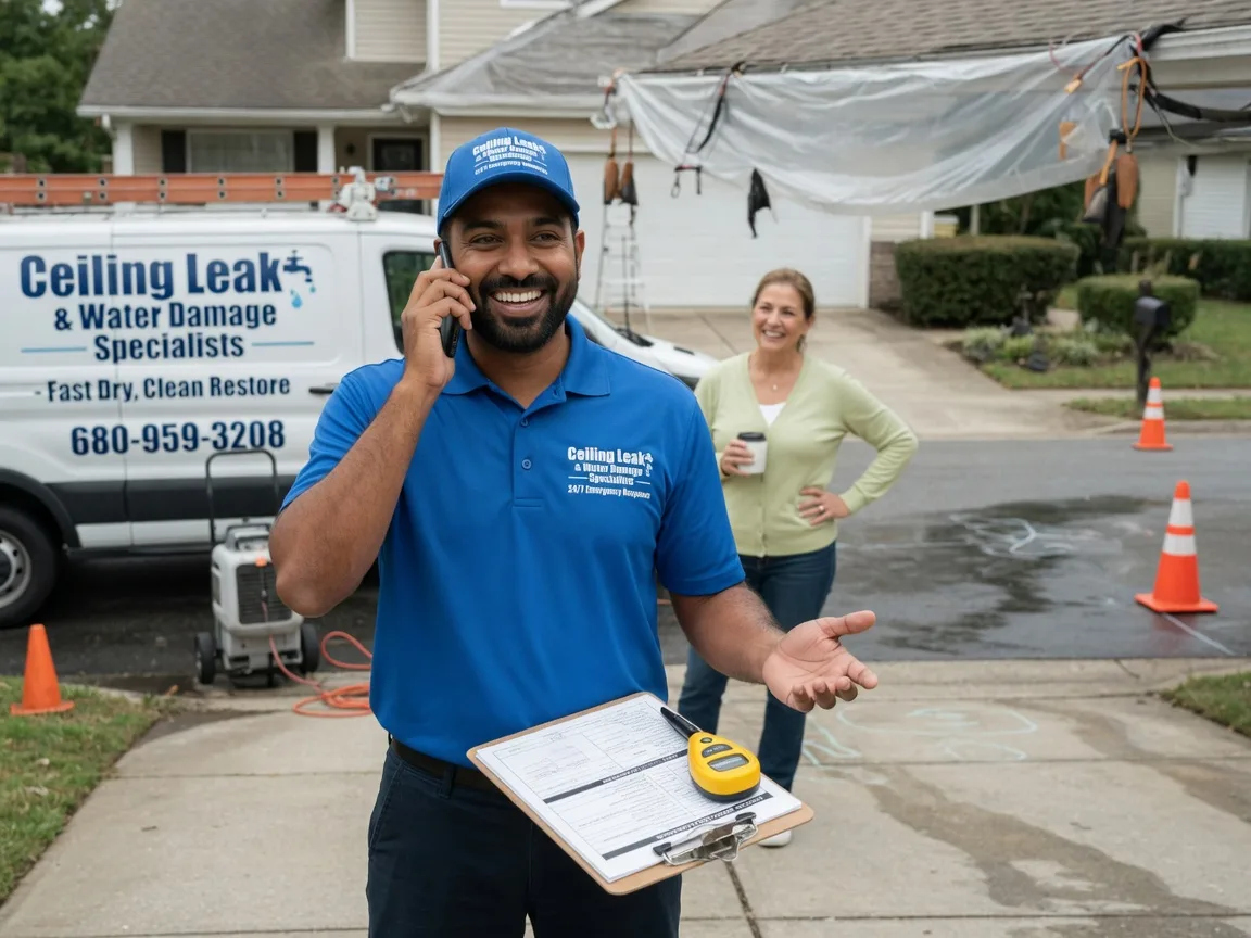 Ceiling Leak Cleanup Stratford, IA FAQs